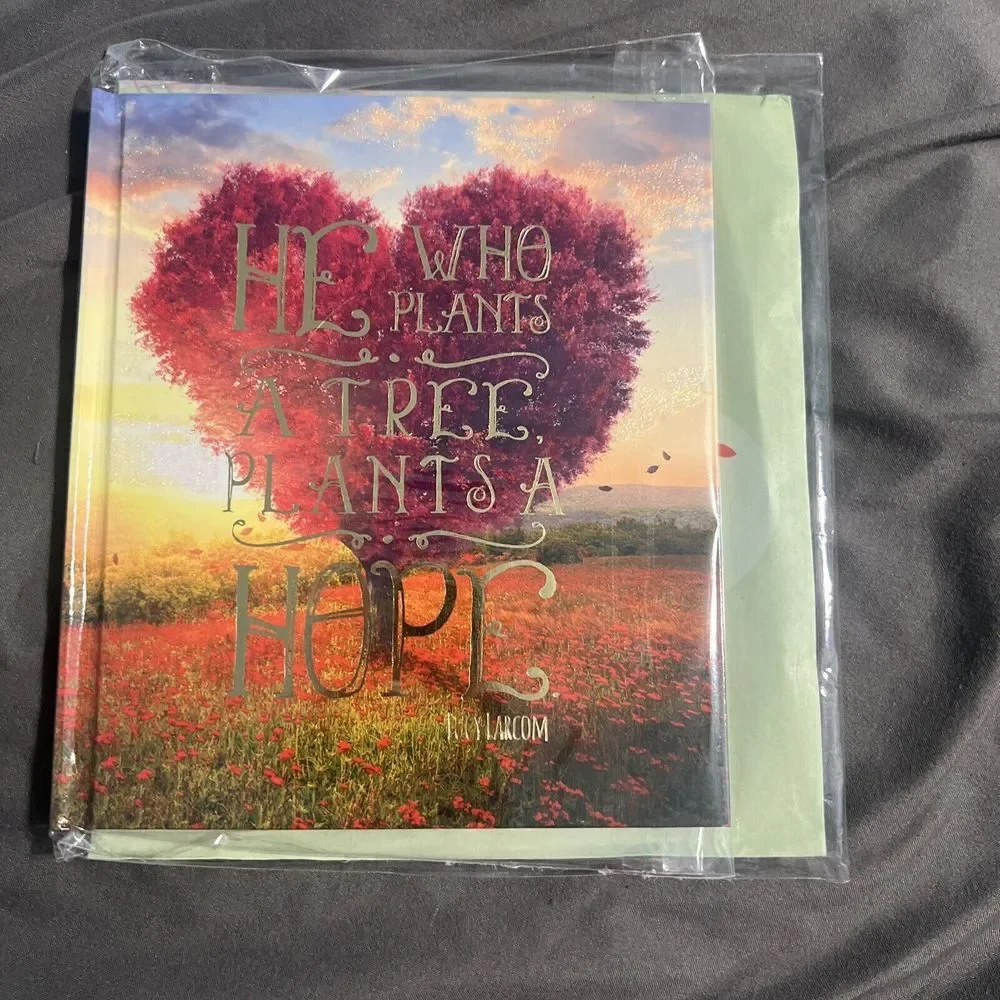 Hope Inspirational Quote Gift book w/envelope.